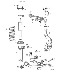 52109950AC ОПОРА СТОЙКИ АМОРТИЗАТОРА CHRYSLER
