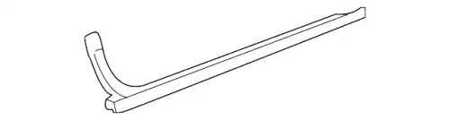 Уплотнитель двери FORD YL3Z7821452BA