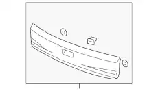 Деталь 74895T0GA01ZH HONDA