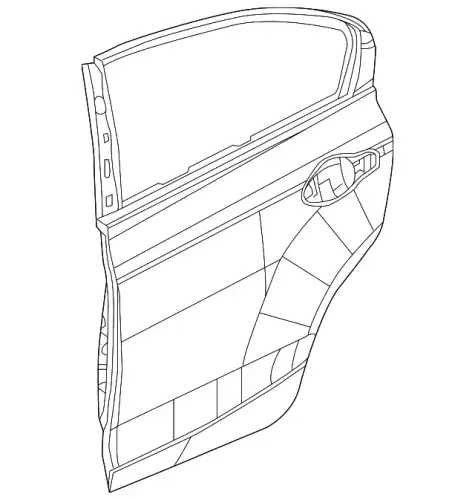 DOOR ASSY 67550TR6C80ZZ HONDA