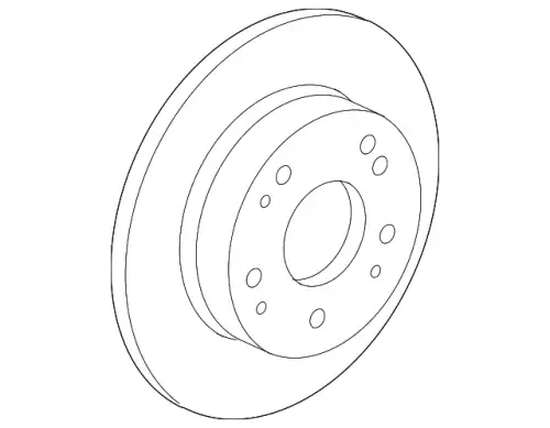 Тормозной диск HONDA 42510TZ5A03