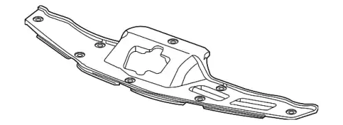 Решетка радиатора HONDA 71125TK6A01