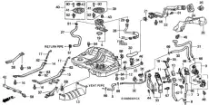 74600S10010 Кронштейн зад. каркаса HONDA