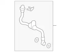 шланг тормозной передний 01465TZ5A01 HONDA