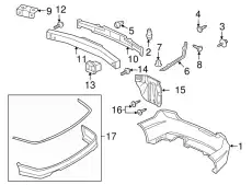 Подкрылок HONDA 74591SNAA00