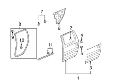 Ручка двери HONDA 72867SJCA02