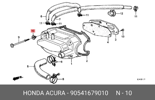 Деталь 90541679010 HONDA