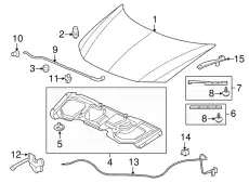 Ручка двери HONDA 74122TR0A00