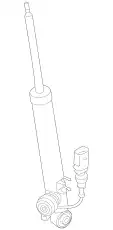 8F0513026A, ГАЗОНАПОЛНЕННЫЙ АМОРТИЗАТОР VAG