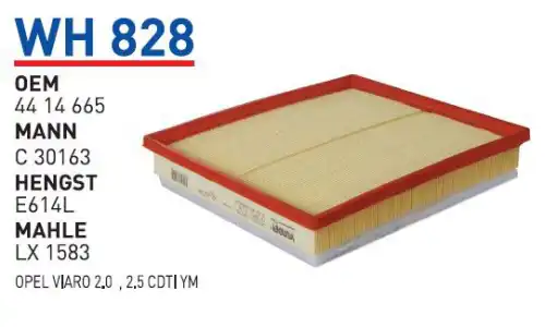 Фильтр воздушный WUNDER WH828