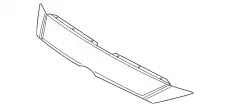 МОЛДИНГ КАПОТА MAZDA 3 16- B63B50033A62