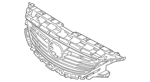 Решетка радиатора MAZDA GHP950712C