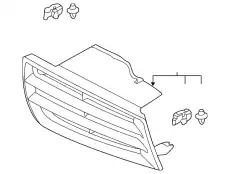 Решетка радиатора MITSUBISHI 7450A057HC