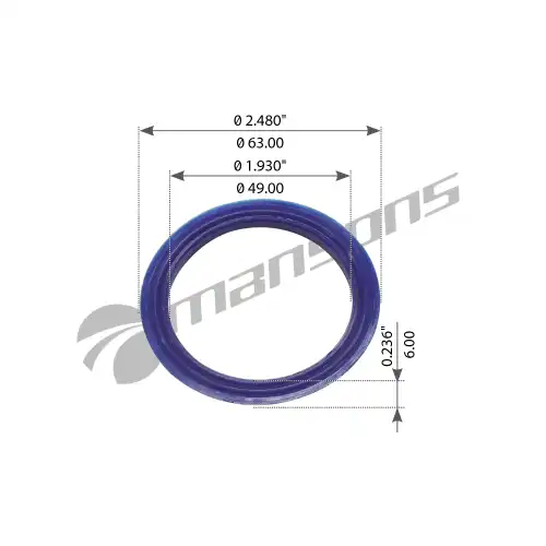 САЛЬНИК КАБИНЫ DAF 1271385 MANSONS 200013