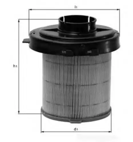 Фильтр воздушный KNECHT LX520