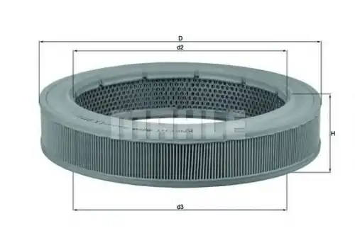 Фильтр воздушный KNECHT LX917