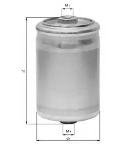 Топливный фильтр KNECHT KL59