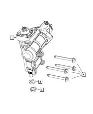 GEAR POWER STEERING R8052897AC CHRYSLER