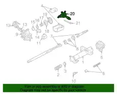 Переключатель подрулевой GM 22648265