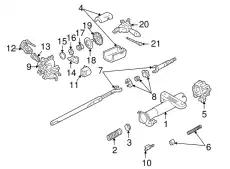 Переключатель подрулевой GM 22648265
