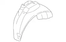 Подкрылок VAG 4B0810171M