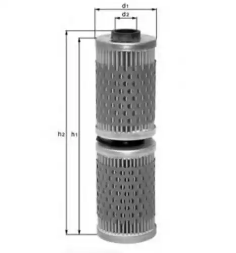 Фильтр масляный KNECHT OX37