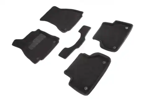 Коврики в салон SEINTEX 87329 Audi A4 2015-н.в. 5 шт., черный