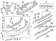  (8 ГР.), (AUDI), НАПРАВЛЯЮЩАЯ 8V5807377A VAG