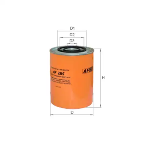 Фильтр масляный ALPHA FILTER AF-285