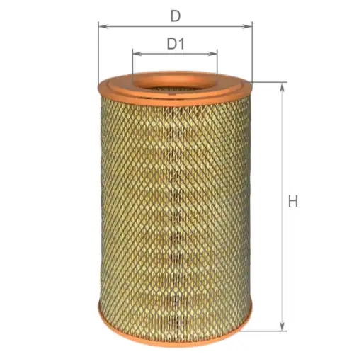 Фильтр воздушный ALPHA FILTER AF-0058