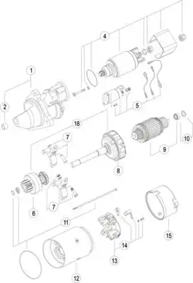 Стартер MAHLE MS 790