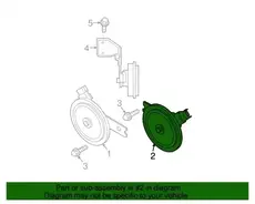 СИГНАЛ ЗВУКОВОЙ 9662038100 HYUNDAI
