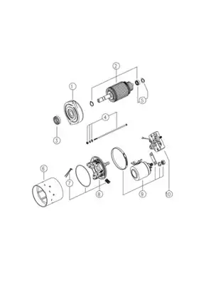 MM 161 DC-мотор MAHLE