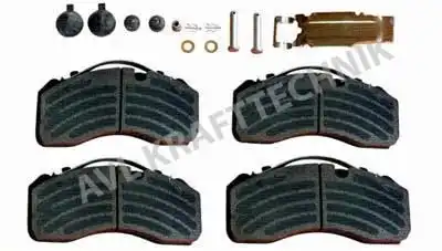 Тормозные колодки дисковые AVLKRAFT 79101244