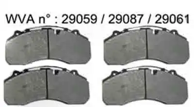 Тормозные колодки дисковые AVLKRAFT 79101286