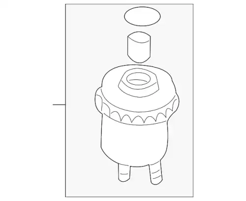 Бачки гидроусилителя руля VAG 701422371B