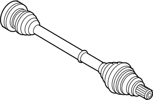 привод правый VW 1K0407452DX VAG