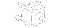 Компрессор кондиционера AL1Z19703B MOTORCRAFT