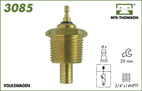 Датчик температуры жидкости 3085 MTE-THOMSON