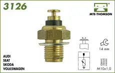 датчик температуры охлажд.жидкости Audi 3126 MTE-THOMSON