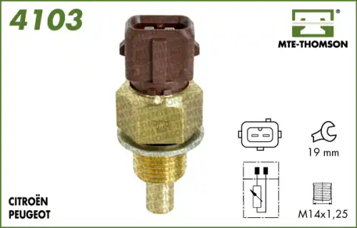 датчик температуры охлажд.жидкости Citr 4103 MTE-THOMSON
