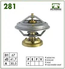 Термостат системы охлаждения MTE-THOMSON VT281.85