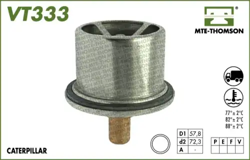Термостат системы охлаждения MTE-THOMSON VT333.77