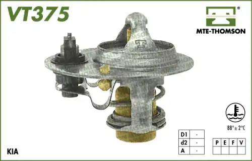 Термостат системы охлаждения MTE-THOMSON VT375.88