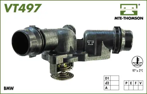 Термостат системы охлаждения MTE-THOMSON VT497.97