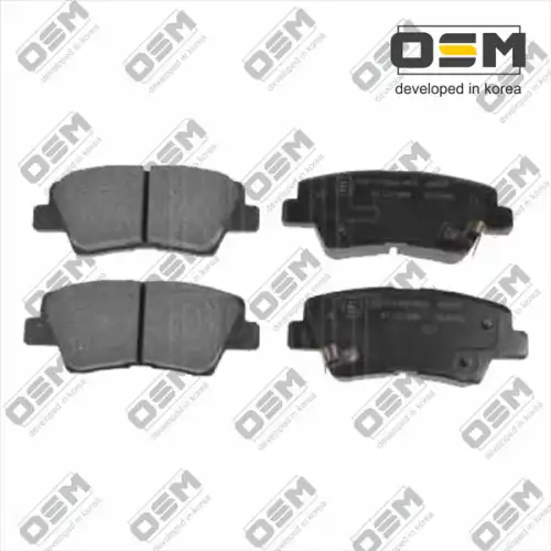 Тормозные колодки дисковые OSM OSMAD212721