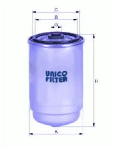 Топливный фильтр UNICO FI81852
