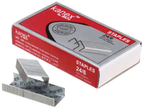 Скобы №24/6 Kanex 1000шт. 8901238810237