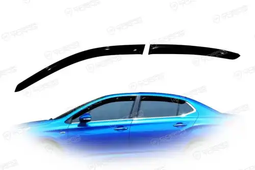  CE42012 Дефлектора Citroen C4 седан 2012 COBRA TUNING