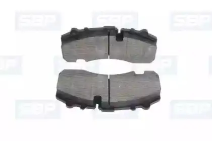 Тормозные колодки дисковые SBP 07P29167